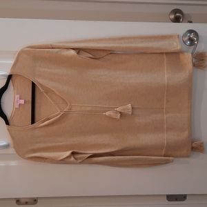 Lilly Pulitzer EUC Condition Size S Tunic Top With Tassle Tie
